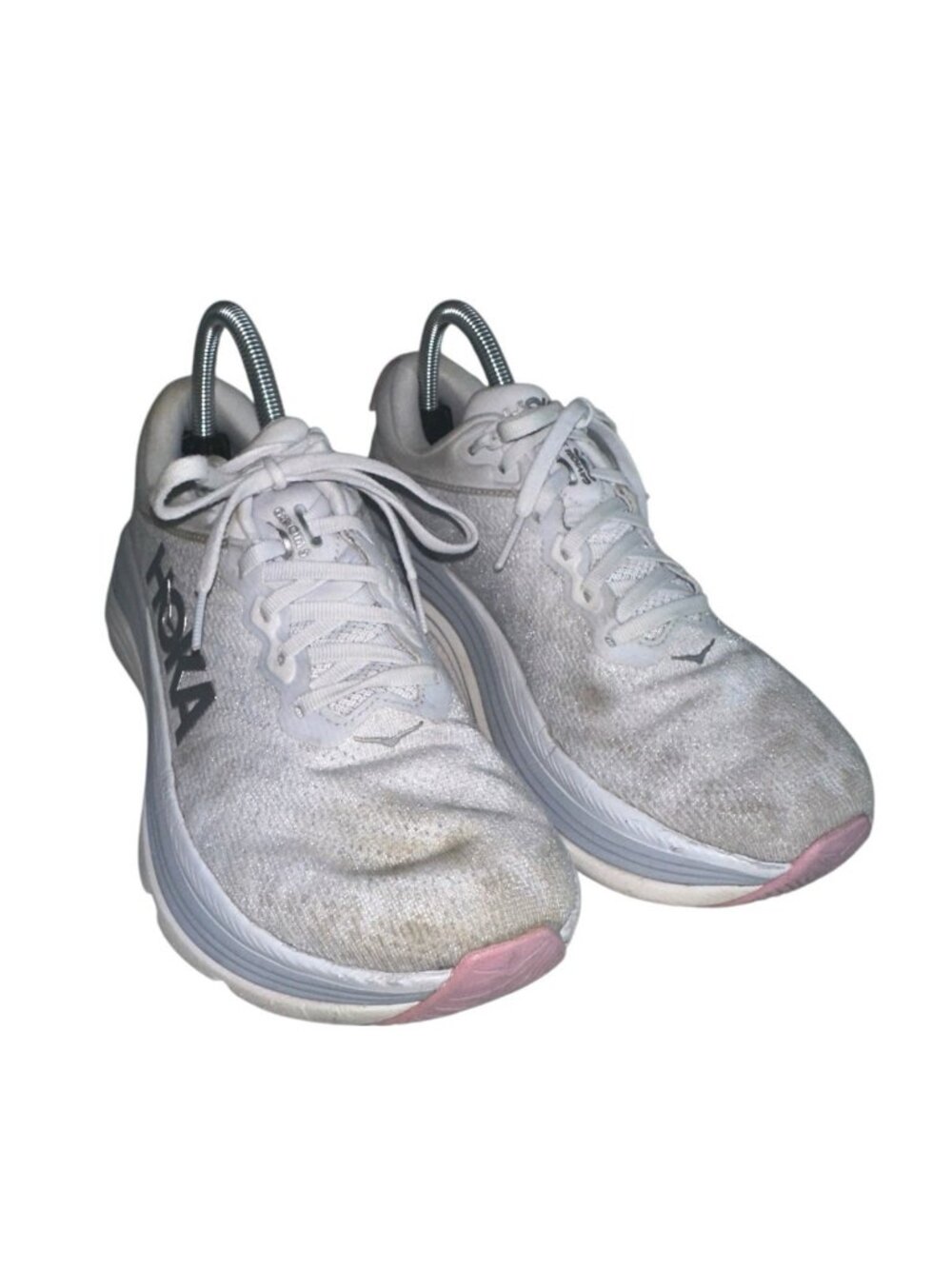 Hoka Gaviota 5 Women's Size 8 B Sea Ice/Pink Twilight Running Shoes Sports